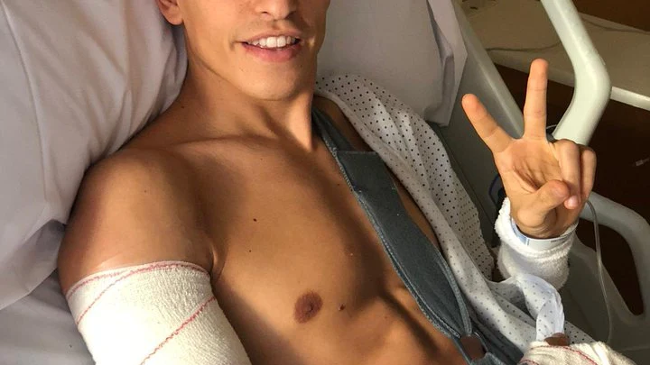 Marc Márquez, desde el hospital