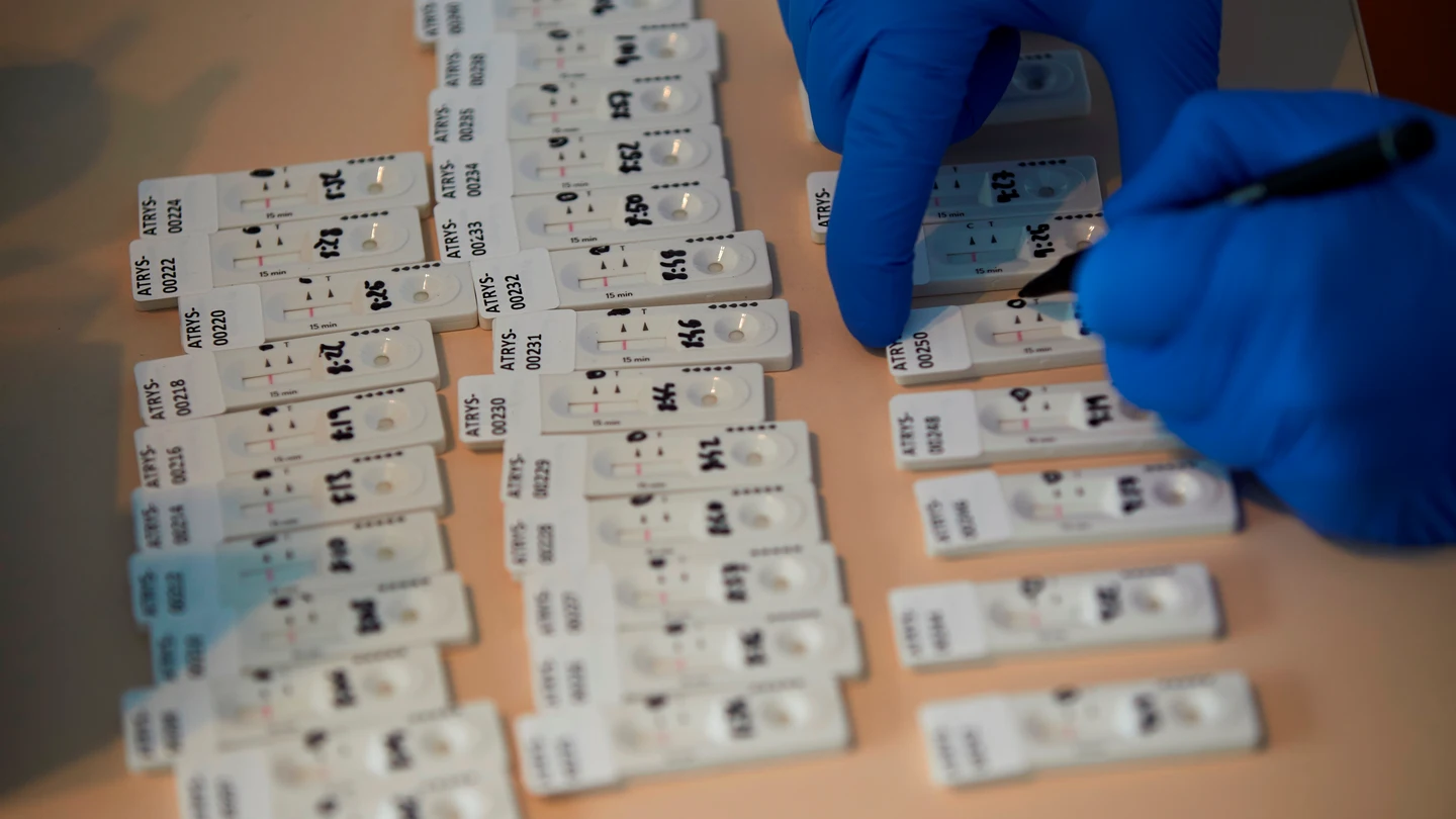 Imagen de los test rápidos para detectar anticuerpos Imagen de los test rápidos que recibirán las farmacias para detectar anticuerpos