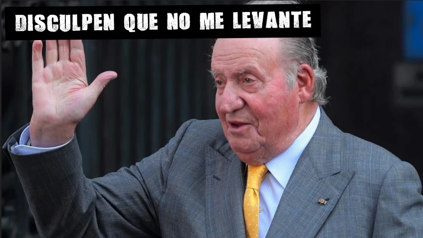 El rey emérito Juan Carlos I