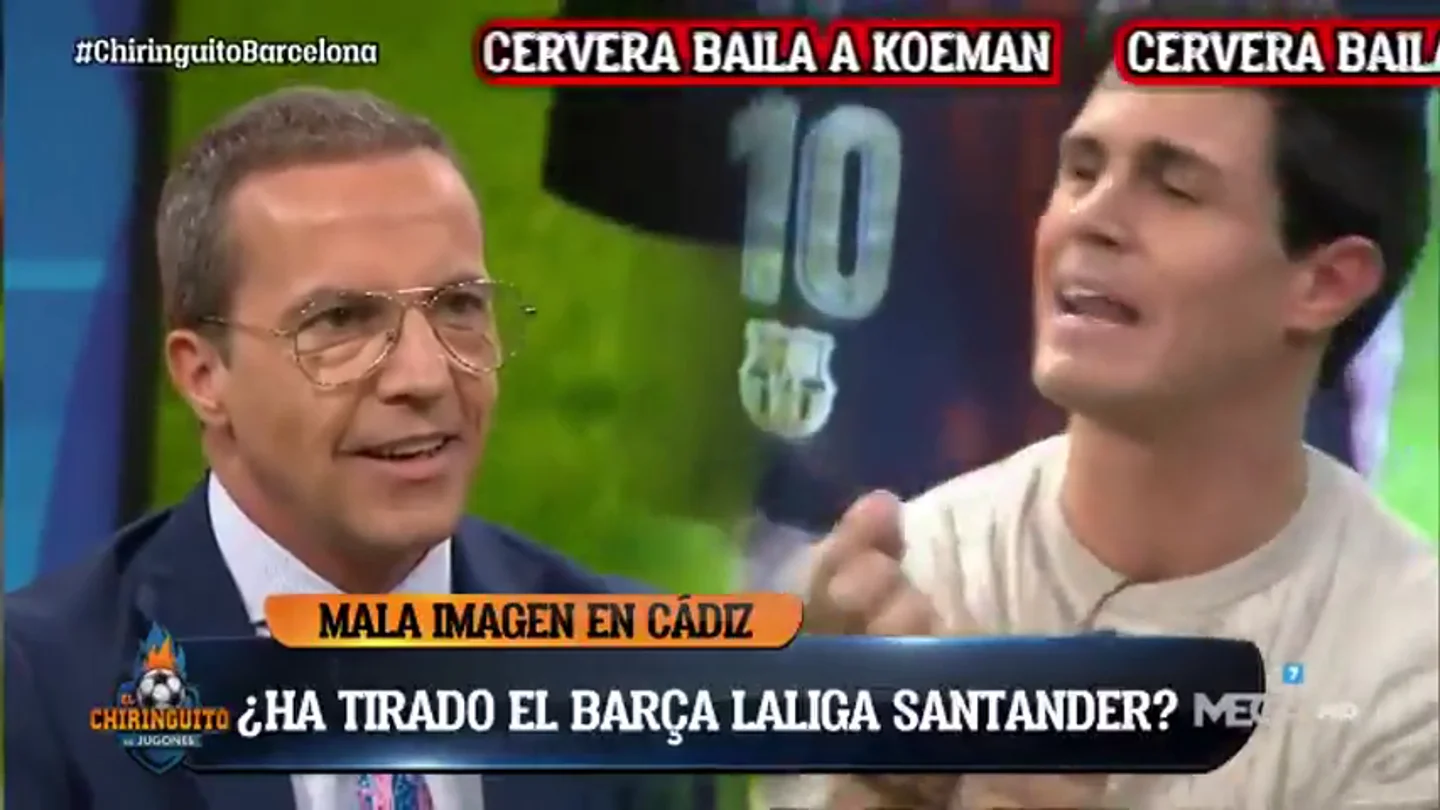 Tenso cara a cara entre Edu Aguirre y Cristóbal Soria: "Algunos del Barça parecen exjugadores" Tenso cara a cara entre Edu Aguirre y Cristóbal Soria: "Algunos del Barça parecen exjugadores"