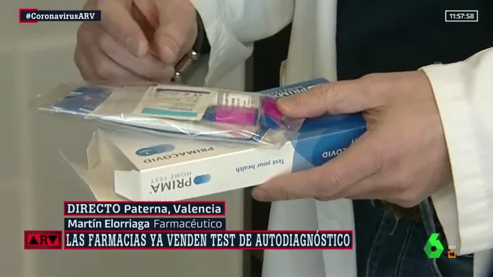 test en farmacia