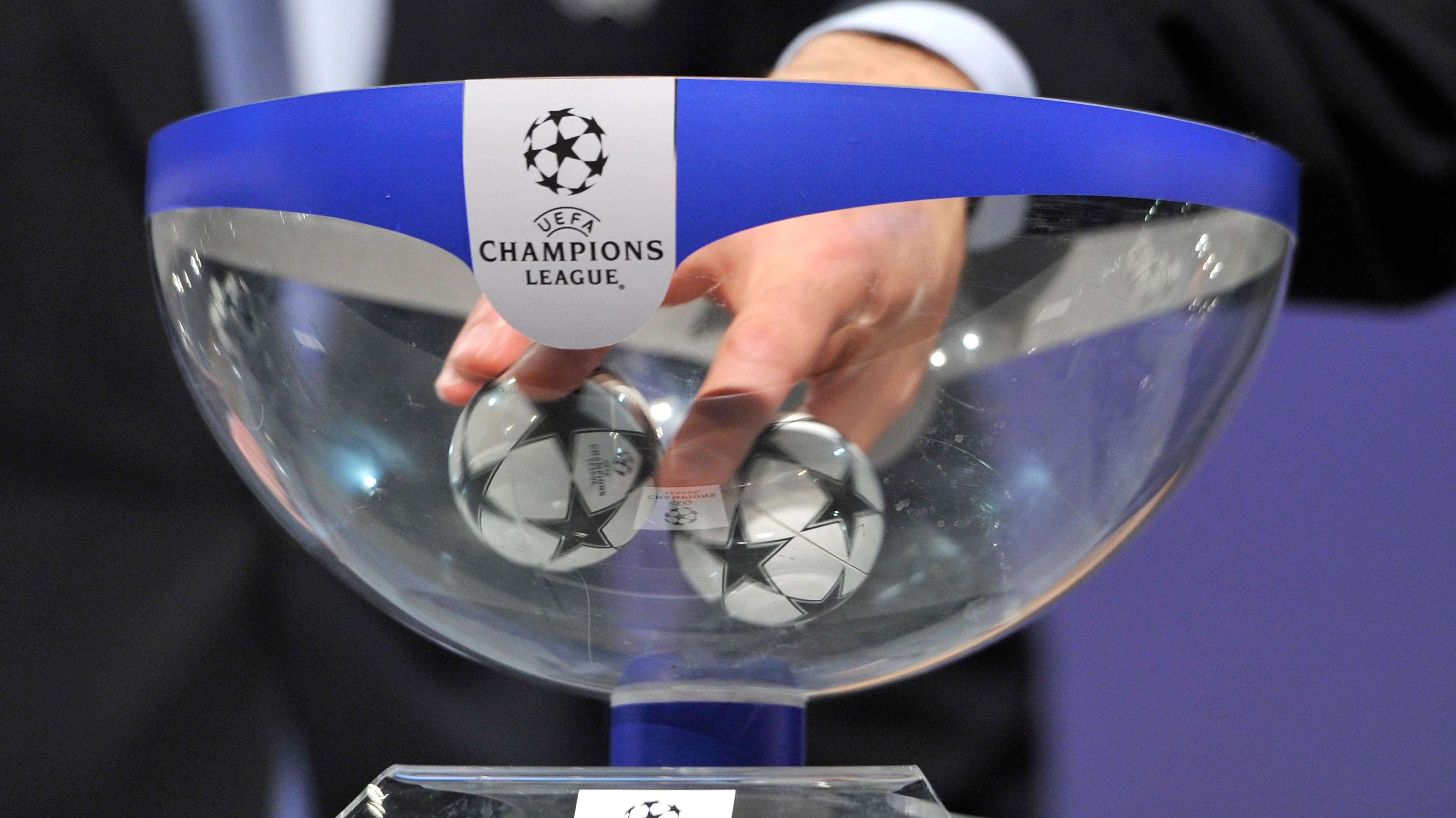 Sorteo de la UEFA Champions League.