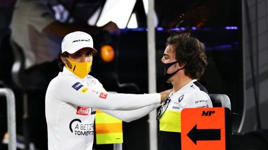 Carlos Sainz y Fernando Alonso Carlos Sainz y Fernando Alonso