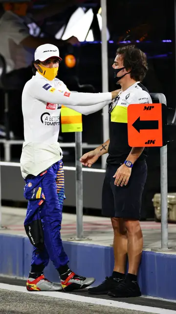 Carlos Sainz y Fernando Alonso Carlos Sainz y Fernando Alonso