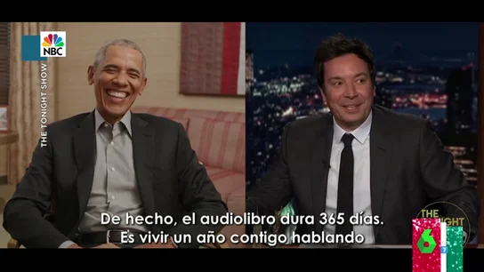 La reacción de Dani Mateo al ver la entrevista viral de Obama con Jimmy Fallon: " La reacción de Dani Mateo al ver la entrevista viral de Obama con Jimmy Fallon: "