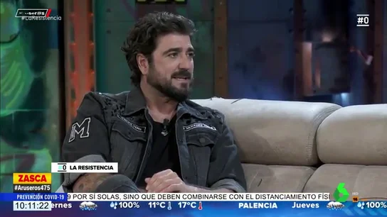 David Broncano deja 'pillado' a Antonio Orozco al hablar de Eva González en 'La Resistencia' David Broncano deja 'pillado' a Antonio Orozco al hablar de Eva González en 'La Resistencia'