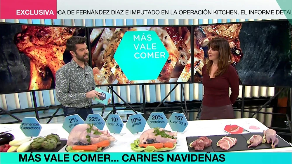 Luis Alberto Zamora en Más Vale Comer