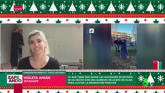 Cuando hacerse con una garrafa de aceite de oliva vale oro: la divertida estancia de Violeta Amián en Estonia Cuando hacerse con una garrafa de aceite de oliva vale oro: la divertida estancia de Violeta Amián en Estonia