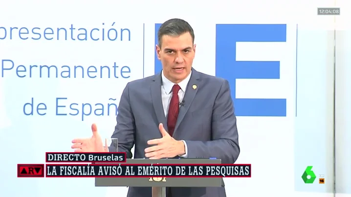 El presidente del Gobierno, Pedro Sánchez