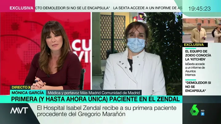 Móniga García defiende el nombramiento del padre de Errejón para un consejo asesor: "Nos parece un perfil más que adecuado"