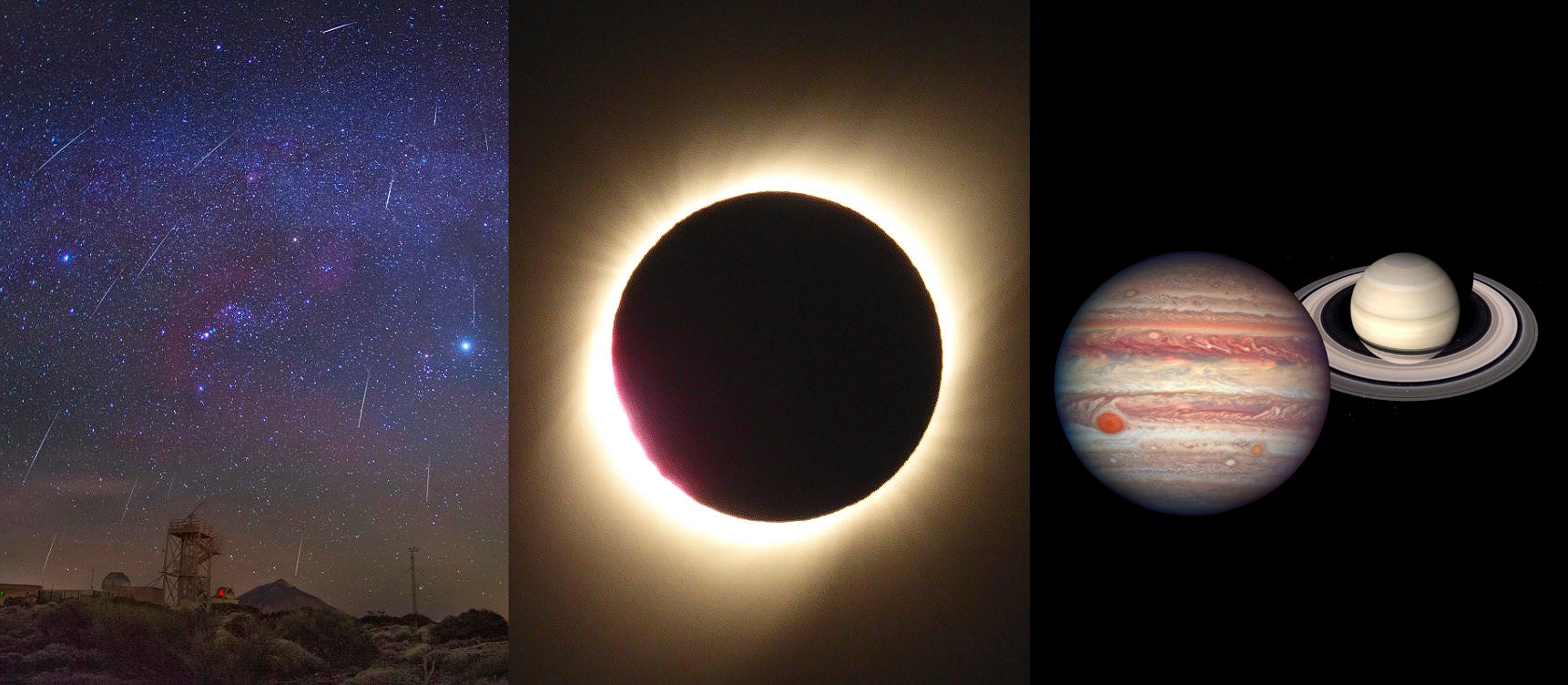 Un diciembre con geminidas eclipse solar y superconjuncion de planetas