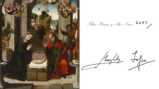 Felicitación de los reyes eméritos Felicitación de los reyes eméritos