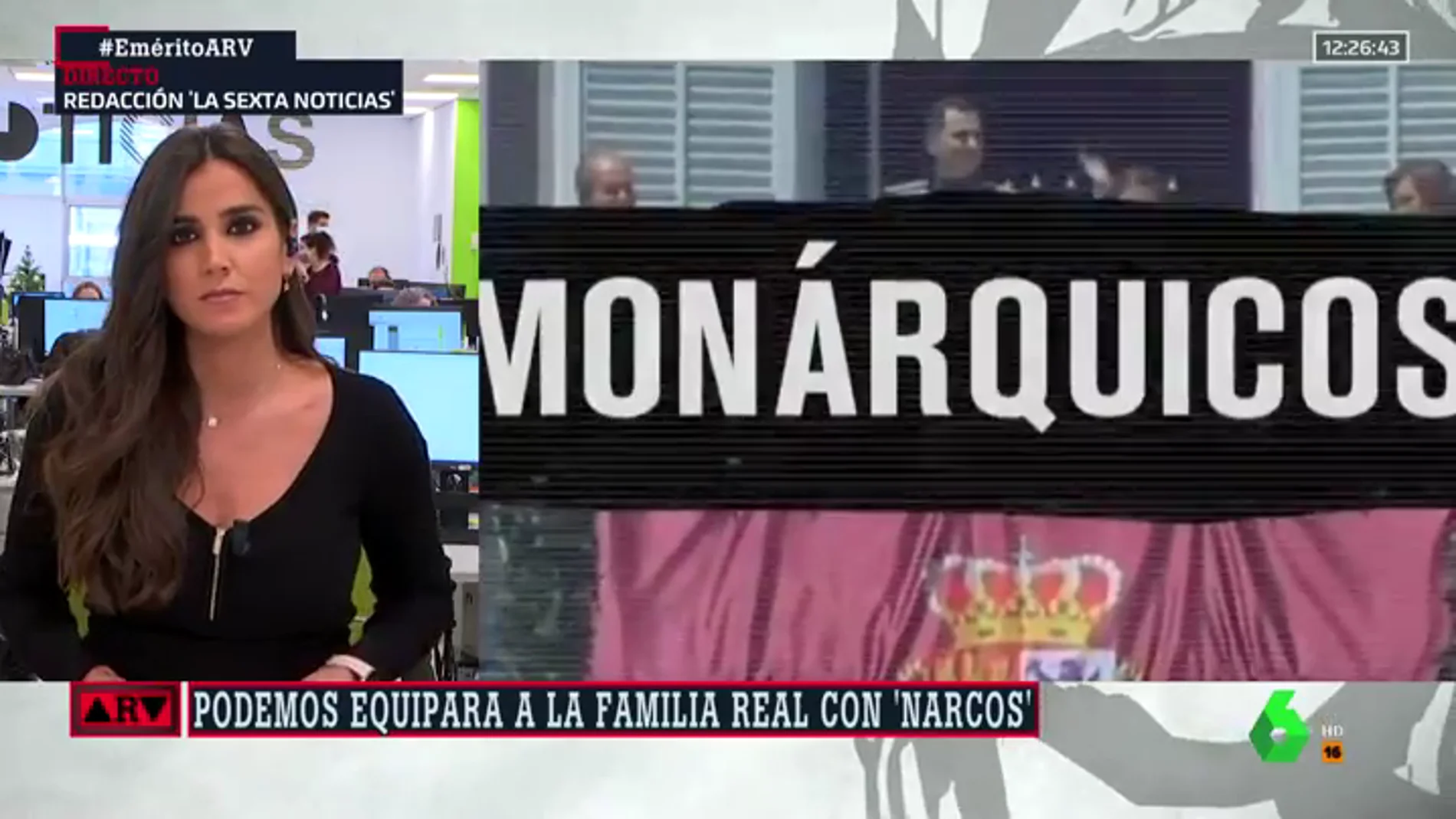 El vídeo de Podemos que equipara a la familia real con 'Narcos'