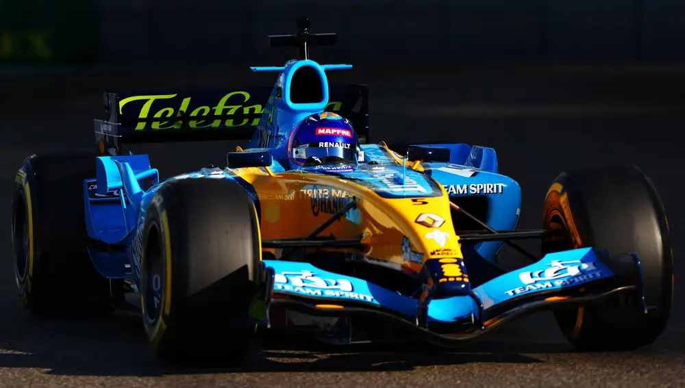 Fernando Alonso R25 Yas Marina 2020
