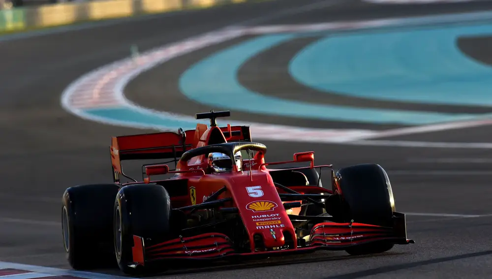 Sebastian Vettel GP Abu Dhabi 2020 