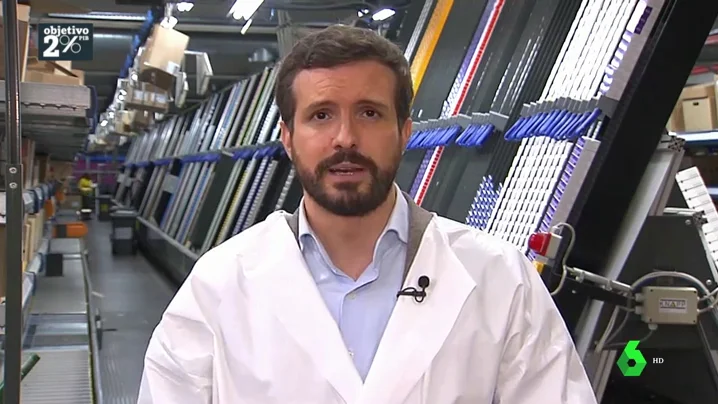 Pablo Casado, presidente del PP