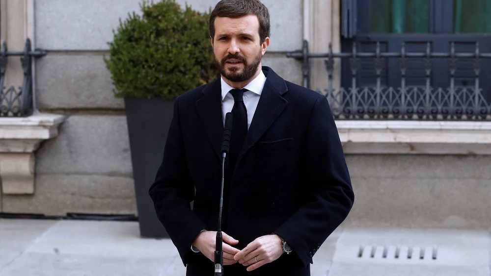 Pablo Casado, presidente del PP