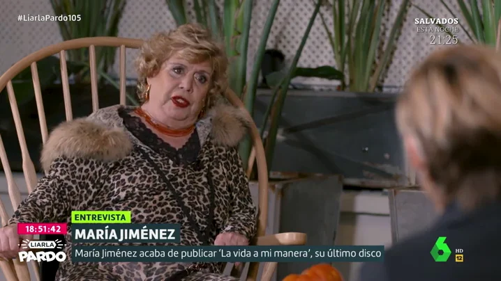 María Jiménez en Liarla Pardo