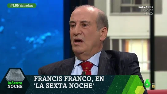 Francis Franco en laSexta Noche Francis Franco en laSexta Noche