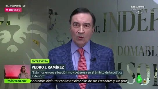Pedro J. Ramírez: "Podemos no quiere proteger a los desfavorecidos, quiere hacer daño a quien se abre camino con su mérito" Pedro J. Ramírez: "Podemos no quiere proteger a los desfavorecidos, quiere hacer daño a quien se abre camino con su mérito"