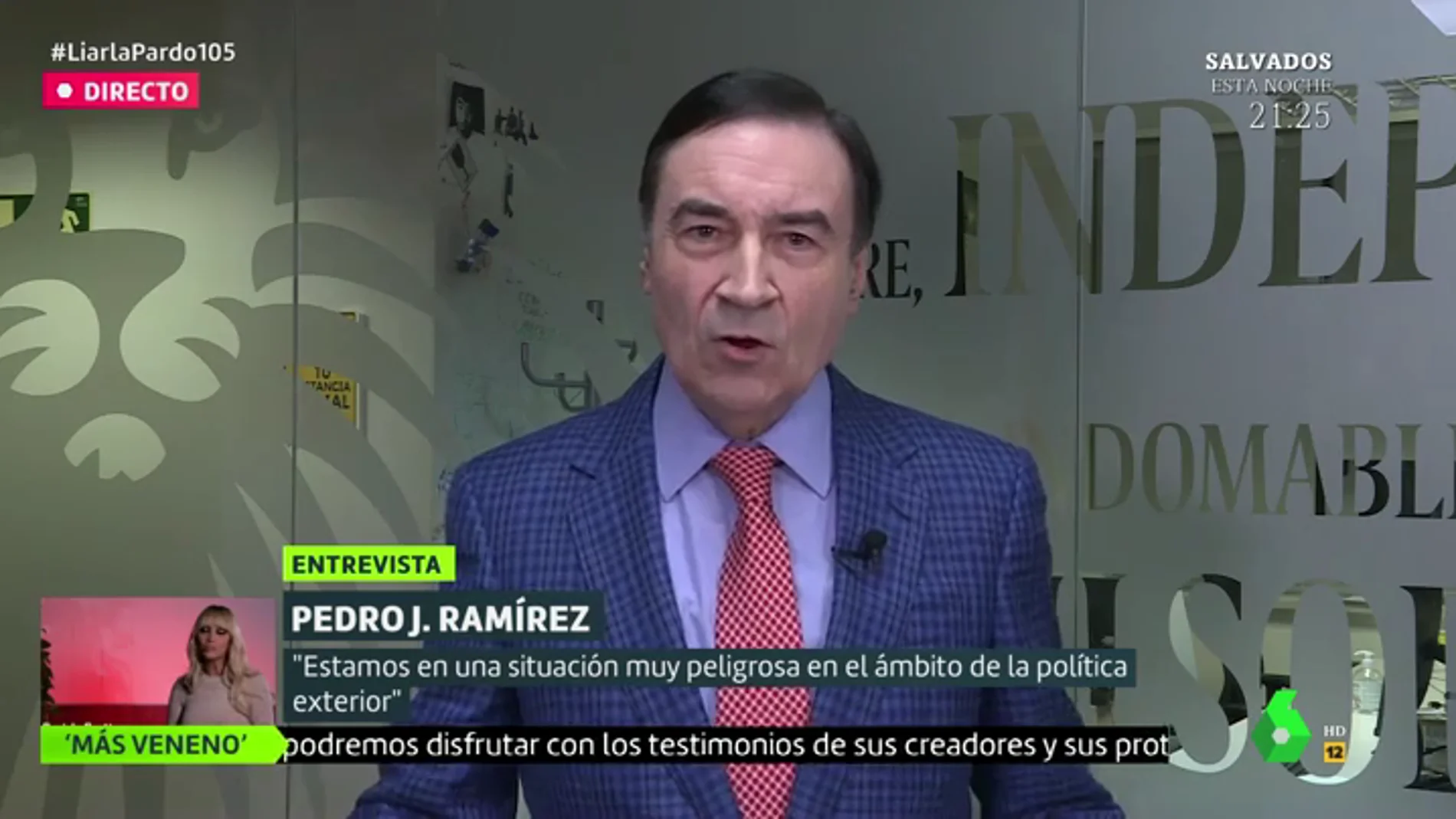  Pedro J. Ramírez: "Podemos no quiere proteger a los desfavorecidos, quiere hacer daño a quien se abre camino con su mérito"