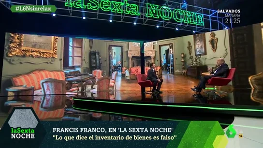 Francis Franco en laSexta Noche Francis Franco en laSexta Noche