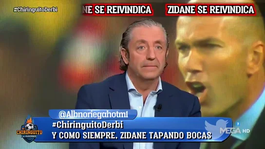 La confesión de Josep Pedrerol tras el derbi: "Yo me he confundido y equivocado con Zidane" La confesión de Josep Pedrerol tras el derbi: "Yo me he confundido y equivocado con Zidane"