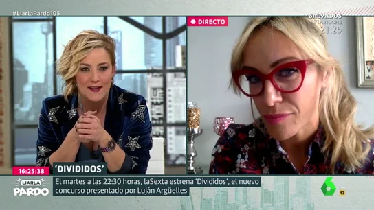 Luján Argüelles charla con Cristina Pardo Luján Argüelles charla con Cristina Pardo