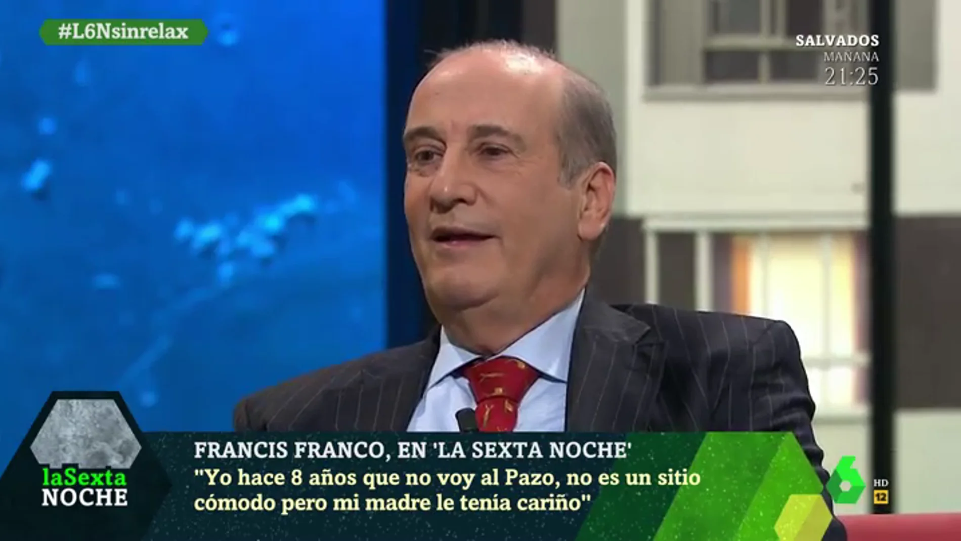 Francis Franco: "Estamos en un gobierno comunista y aquí todo va en contra de la propiedad privada"