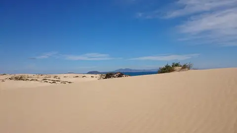 Dunas en La Oliva, Fuerteventura Dunas en La Oliva, Fuerteventura