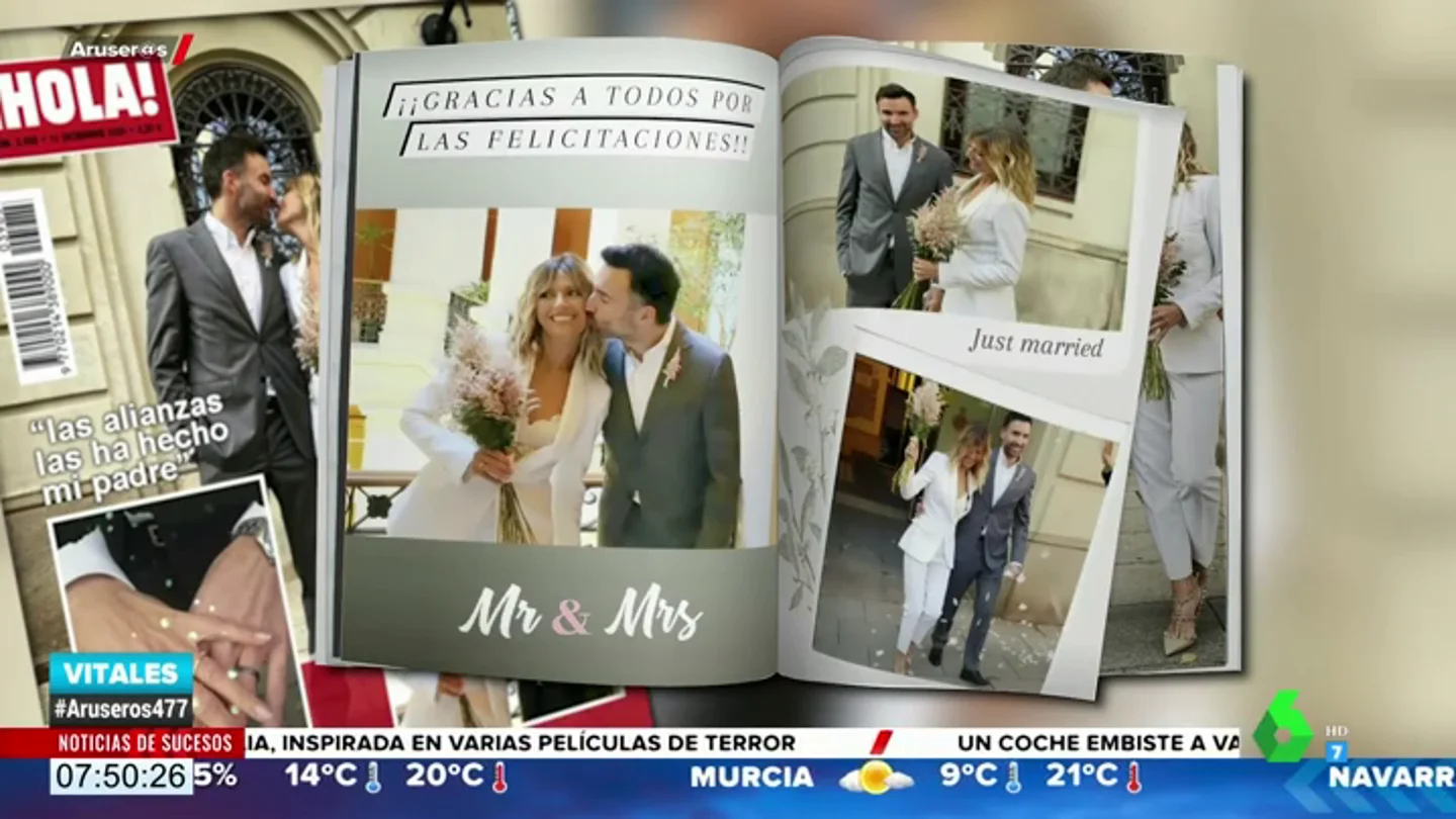 Las imágenes inéditas de la boda de María Moya Las imágenes inéditas de la boda de María Moya