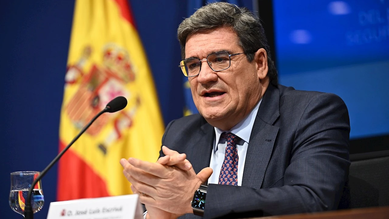 El ministro de Inclusión, Seguridad Social y Migraciones, José Luis Escrivá