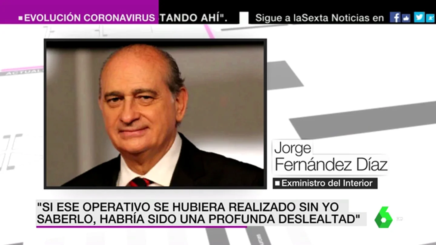 Escuchamos por primera vez a Fernández Díaz reconocer ante el juez que desconocía la 'Operación Kitchen' Escuchamos por primera vez a Fernández Díaz reconocer ante el juez que desconocía la 'Operación Kitchen'