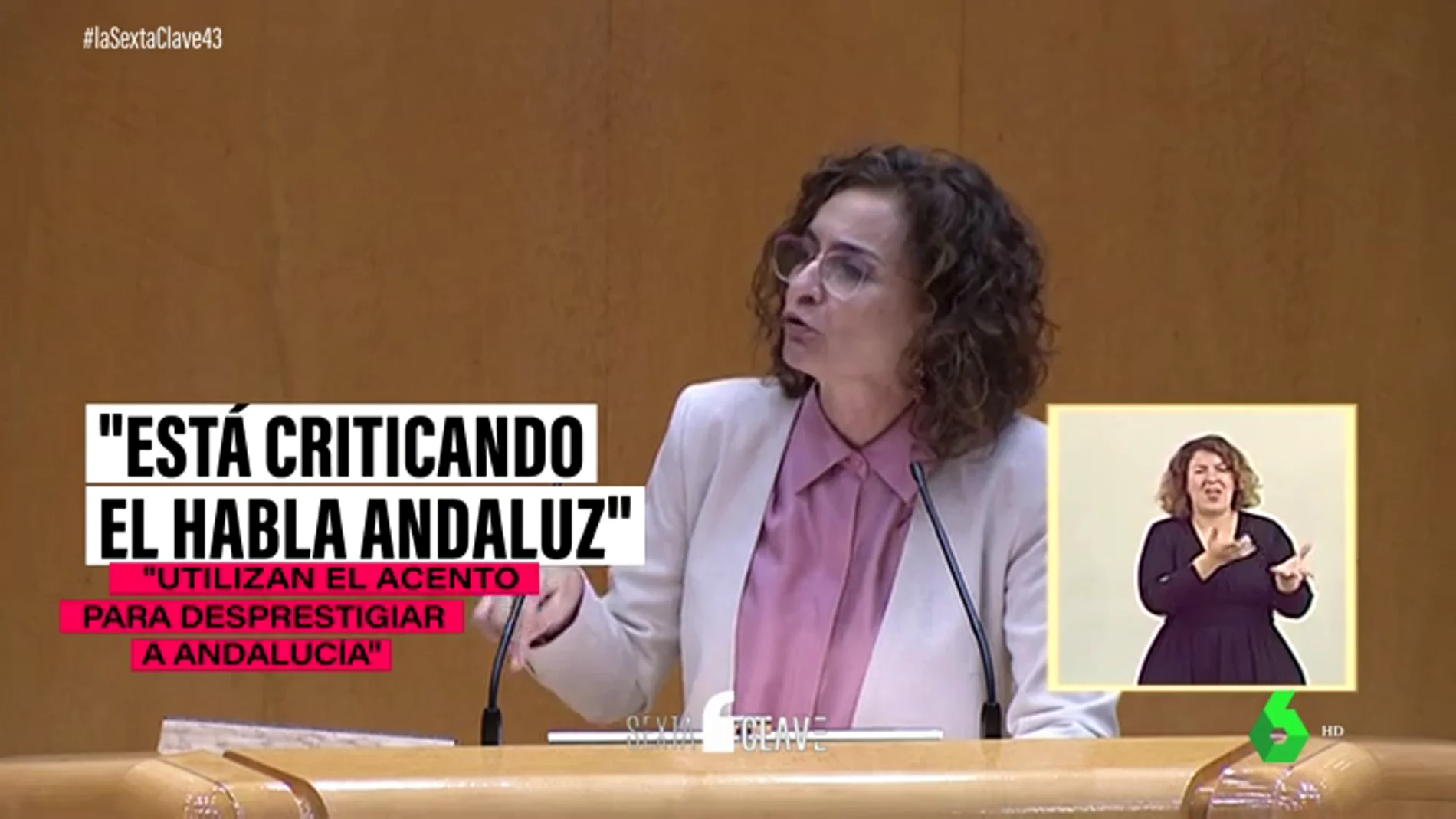 Montero estalla contra Maroto al pronunciar su "frase célebre" con la palabra 'chiqui': "Está criticando el habla de Andalucía"