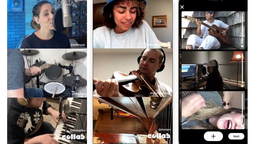 Collab Band Together, de Facebook.