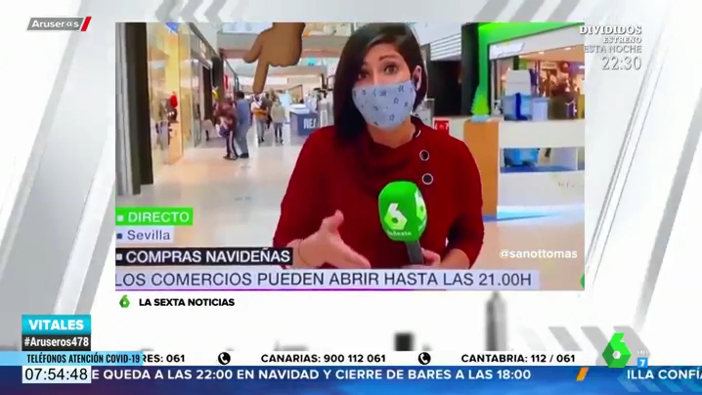 El troleo de un padre y un hijo a una reportera de laSexta Noticias del que todo el mundo habla El troleo de un padre y un hijo a una reportera de laSexta Noticias del que todo el mundo habla