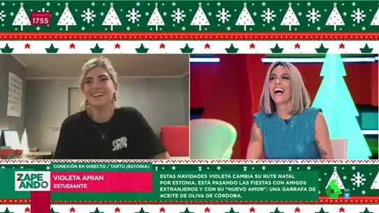 El plan de nochevieja de Violeta, la española viral de Estonia El plan de nochevieja de Violeta, la española viral de Estonia