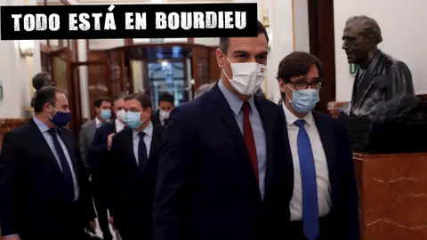 Pedro Sánchez junto a Salvador Illa Pedro Sánchez junto a Salvador Illa