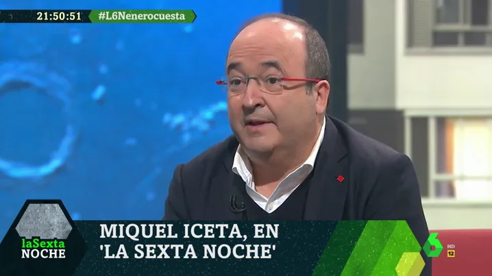 Miquel Iceta en laSexta Noche