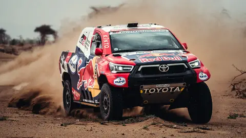 Nasser Al-Attiyah ha marcado el mejor tiempo Nasser Al-Attiyah ha marcado el mejor tiempo