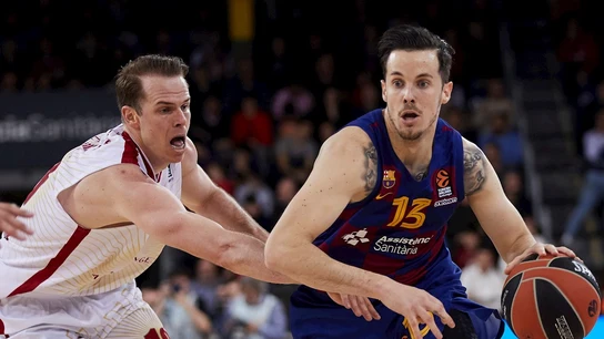 Heurtel, en un partido con el Barça Heurtel, en un partido con el Barça