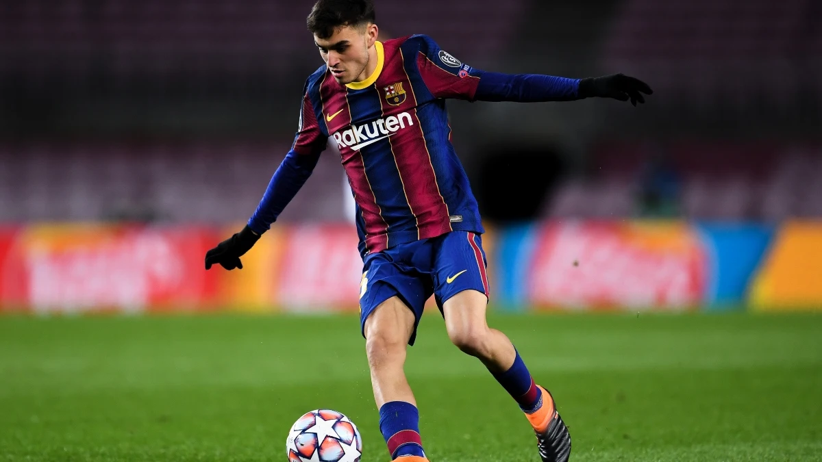 Pedri, con el Barça Pedri, con el Barça