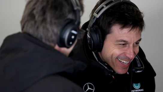 Toto Wolff, con James Allison Toto Wolff, con James Allison