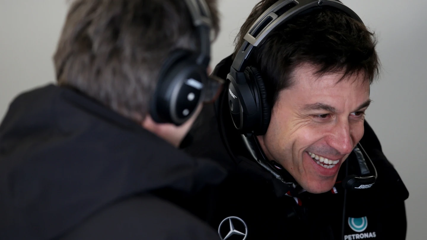 Toto Wolff, con James Allison Toto Wolff, con James Allison