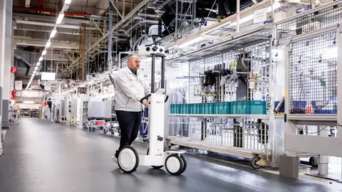 Planificación digital en la producción del Audi e-tron Planificación digital en la producción del Audi e-tron