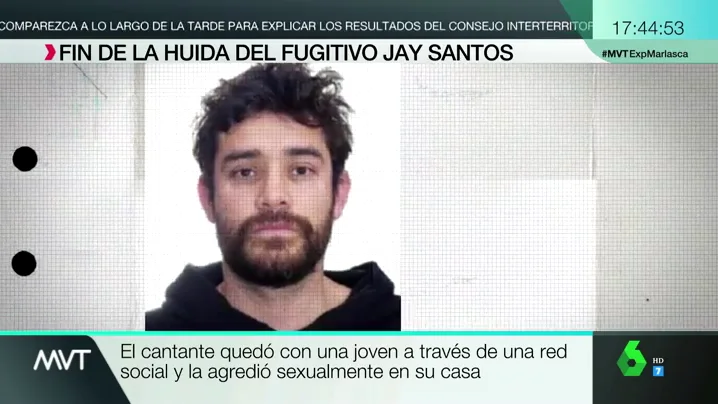 Así se atrapó a Jay Santos así se atrapó a Jay Santos