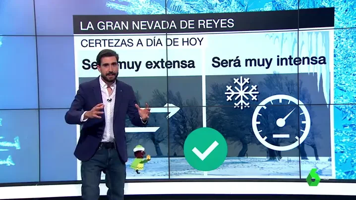 Día de Reyes teñido de blanco: previsión de nevadas y temperaturas bajo cero el 6 de enero