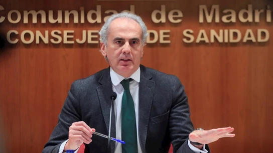 El consejero de Sanidad de la Comunidad de Madrid, Enrique Ruiz Escudero El consejero de Sanidad de la Comunidad de Madrid, Enrique Ruiz Escudero