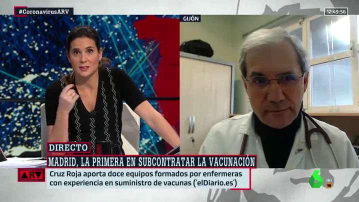 Un experto advierte sobre retrasar la segunda fase de la vacuna: "Es peligroso, estaríamos dejando a gente sin defensas"