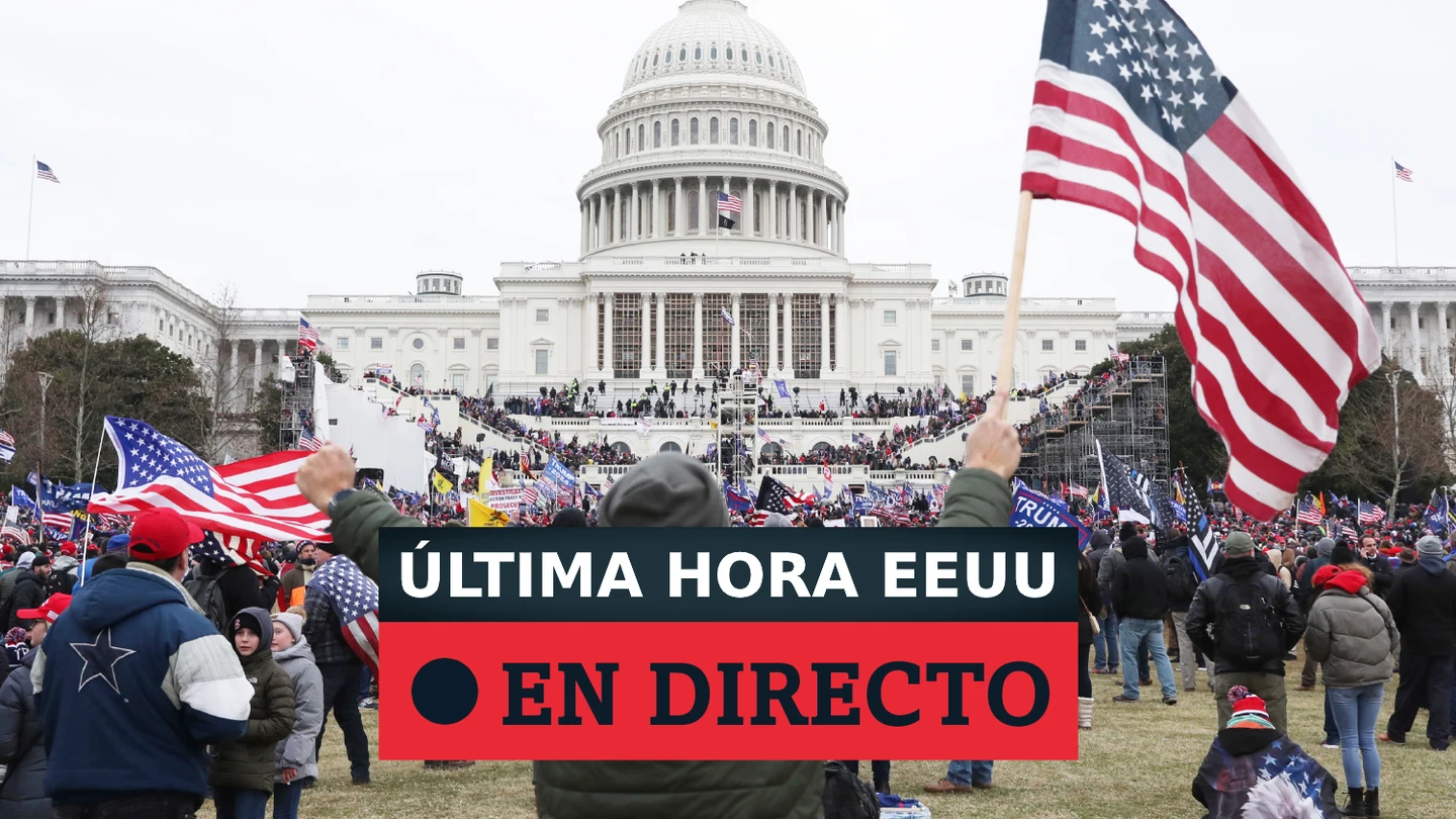 EEUU: Asalto al Capitolio en Washington por seguidores de Trump, última hora en directo EEUU: Asalto al Capitolio en Washington por seguidores de Trump, última hora en directo